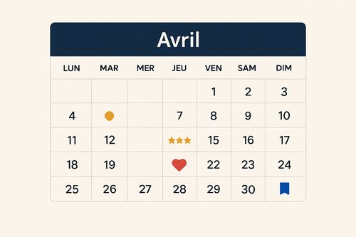 Votre calendrier
